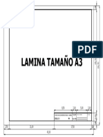 Detalle de Recuadro y Rótulo Lámina A3