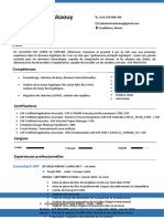 Analyste SAP EWM - Zakariaa El Maskaouy