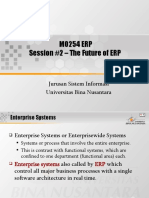 M0254 ERP Session #2 - The Future of ERP