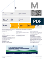 Boarding Pass: Nasef / Mohamed MR 0087 Lh-Ecolight