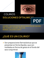 Soluciones Oftalmicas