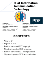 Impacts of Information Communication Technology