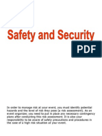 Safety and Security