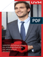 Máster Internacional en Administración de Negocios