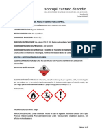 HDS, Isopropil Xantato de Sodio