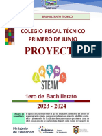 PROYECTO STEAM 1ro Docx - para Combinar