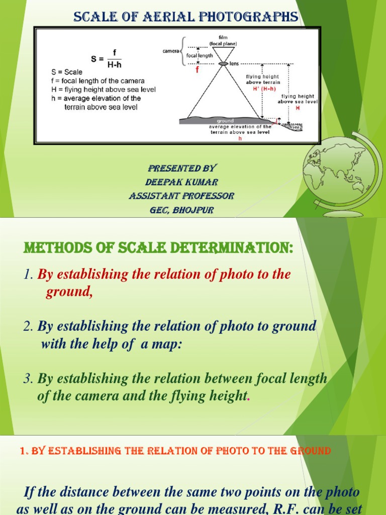 M4 l 7 numerical problems on photogrammetry pdf camera length