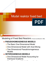 Model Reaktor Fixed Bed
