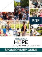 Community of Hope Sponsorship Guide 2023 Revised 04-25