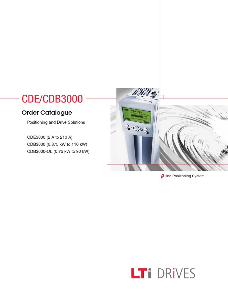 SERVODRIVECDB34.010W2.4LTIDRIVESLUSTMANUAL PDF