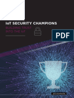 IoT Security Champions Building Trust Into The IoT