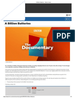 A Billion Batteries - Media Centre BBC