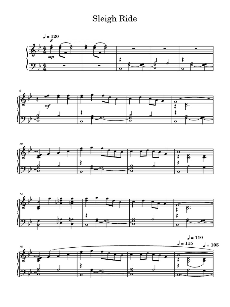 Sleigh Ride | PDF