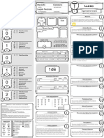 Scheda D&D Ladro 5e Editabile