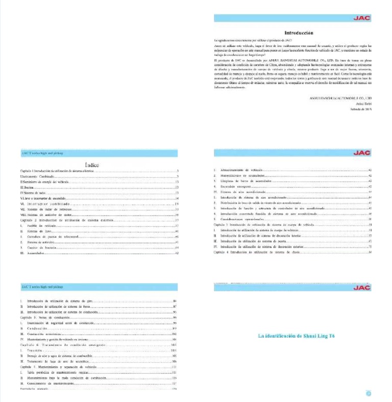 Manual Jac t6 1 PDF 7 | PDF