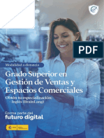 Grado Superior Gestion de Ventas y Espacios Comerciales