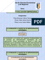 Diapositiva - Control y Evaluación Empresarial