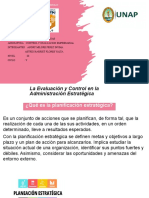 Evalucion y Control en La Administracion Estrategica