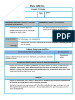 Plano Didáctico de Lo Humano A Lo Comunitario. 5 Fase