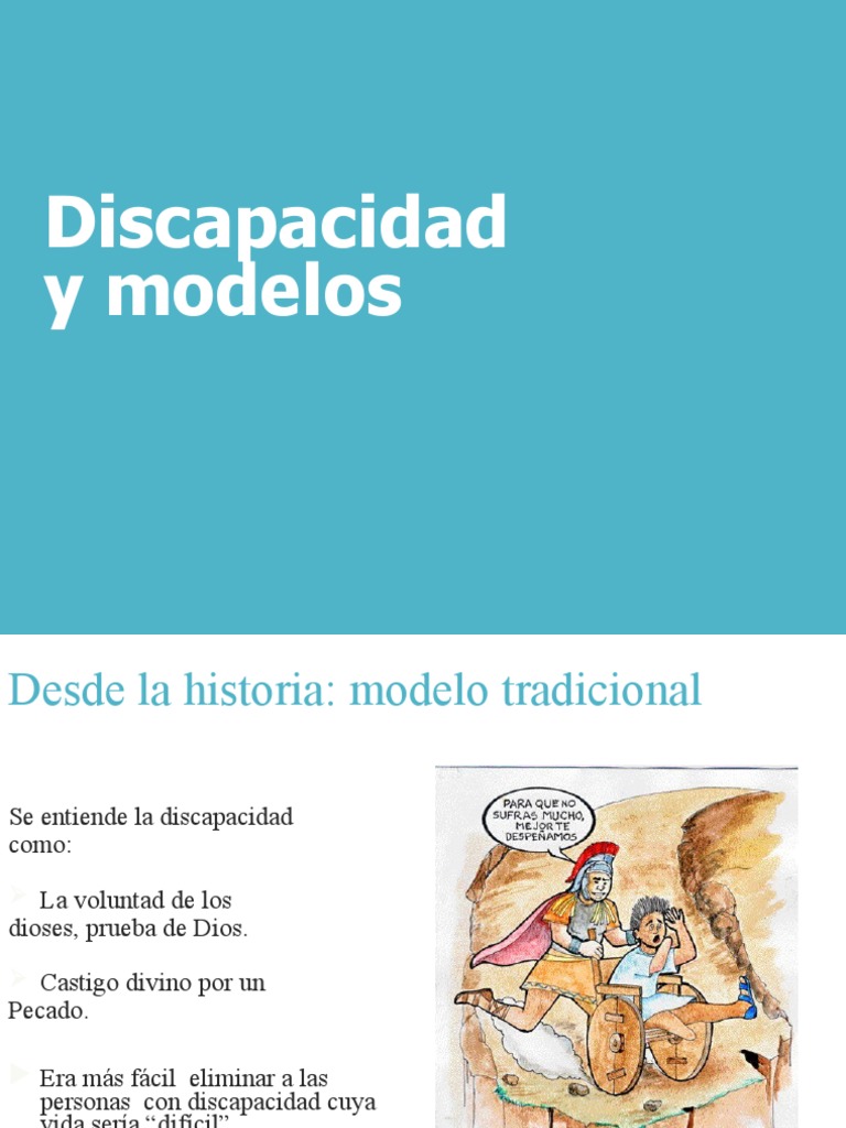 Modelos de Discapacidad: Tradicional y Social | PDF | Invalidez ...