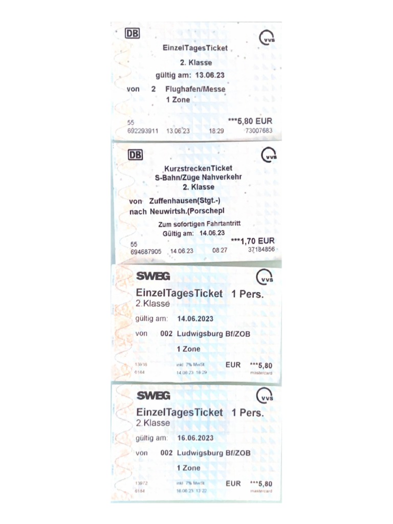 Einzel Tages Ticket PDF