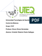 Investigación de Mantenimiento Predictivo, Preventivo y Correctivo A Transformadores y Motores Eléctricos