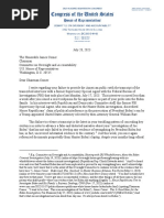 July 28 2023 Letter From Ranking Member Raskin To Chair Comer