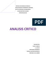 Analisis Critico. Educ Matematica