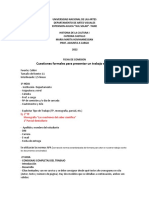 Cuestiones Formales para Realizar Un Trabajo Escrito Academico