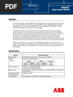 1-05 Bridge Controller (BRC-300) Data Sheet