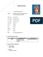 Template CV Pelajar2