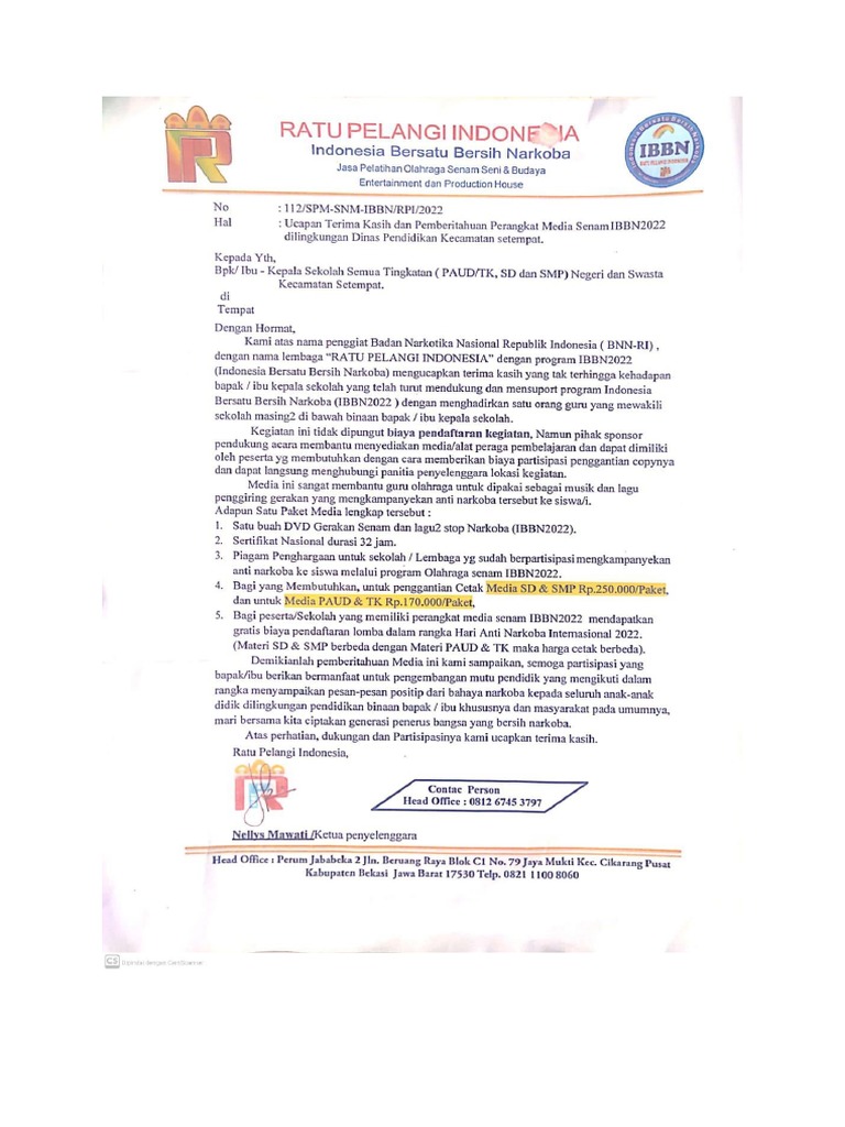 22. Dokumen kegiatan diseminasi | PDF