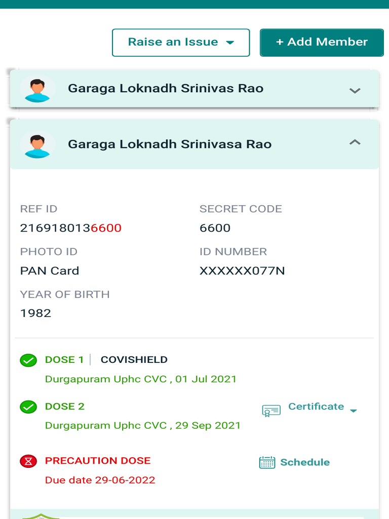 Httpsselfregistration Cowin Gov Indashboard PDF