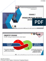 KMK 1 - Sidang 7 - Pengurusan Risiko 1