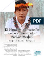 El Pámuk y La Educación en Las Comunidades Nativas Awajún. San José de Lourdes - San Ignacio