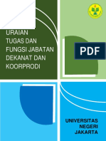 Uraian Tugas Dan Fungsi Dekanat Dan Koorprodi Unj