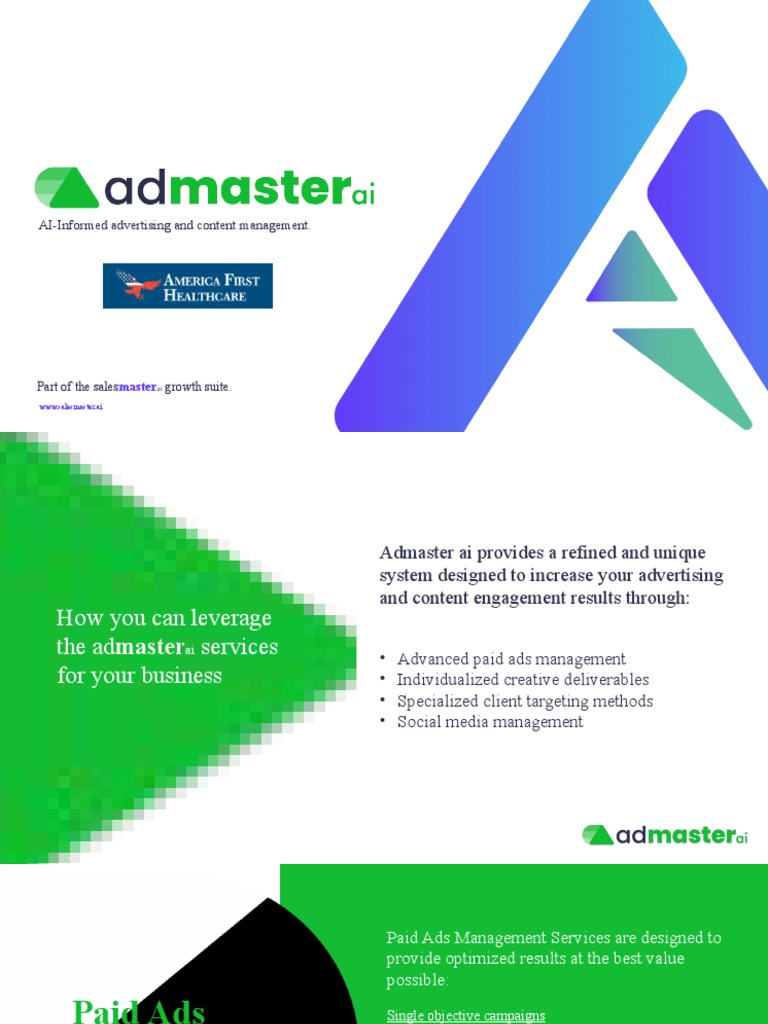 Admaster Ai Package Outline | PDF | Business