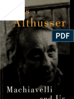 Althusser - Machiavelli and Us