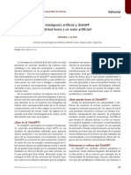 Inteligencia Artificial y chatGPT. ¿Usted Leería A Un Autor Artificial