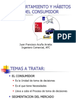 Comportamiento Consumidor Segmentacion Posicionamiento