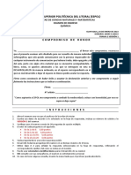 Examen Ingreso-Química-Enero 2023-Franja 2-V1-CRM