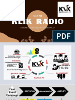 Klik Radio Rate Card Juli 2023