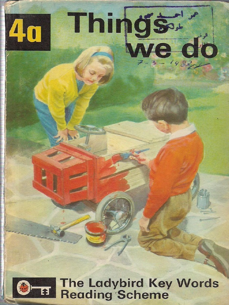 4a Things We Do Key Words With Ladybird PDF