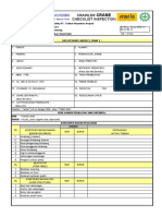 Form HSE 015 Form Checlklist Crawler Crane