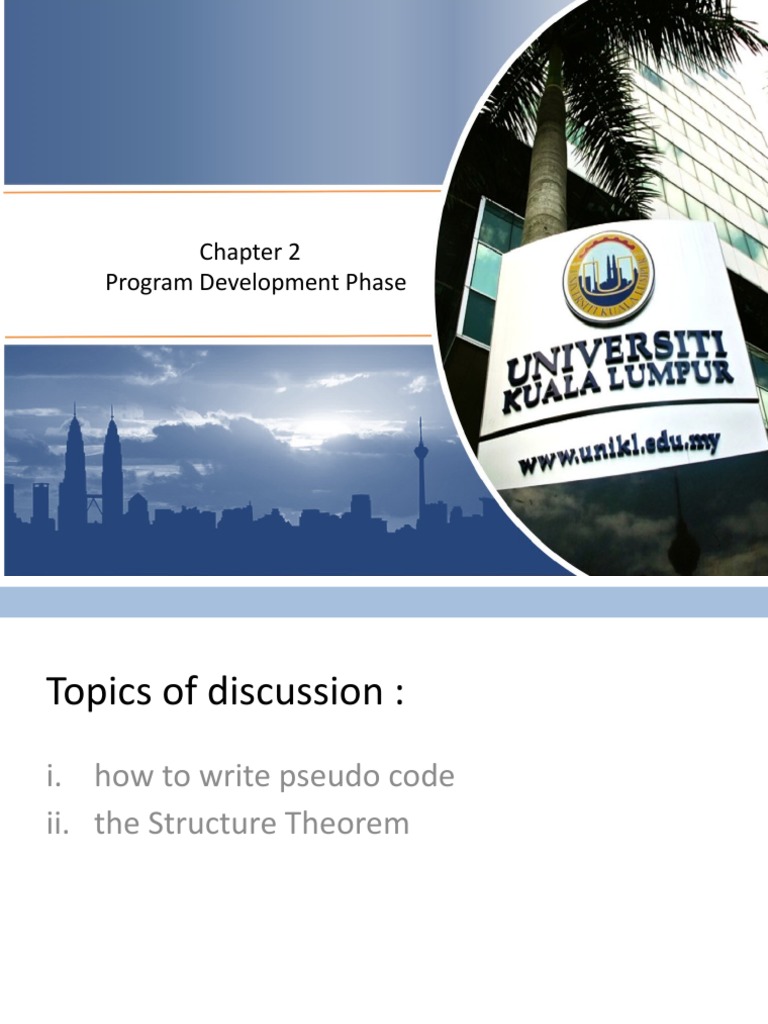 Pseudo Code Writing and Structure Theorem | PDF | Computer Program ...
