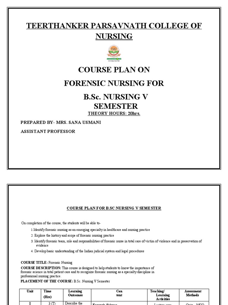 Forensic nursing pdf