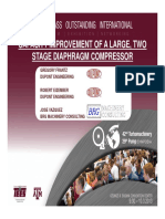 CST06 Capacity Improvement of A Large, Two Stage Diaphragm Compressor