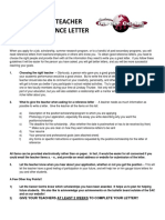 How To Ask A Teacher For A Reference Letter: Give Your Teachers at Least 2 Weeks To Complete Your Letter!!