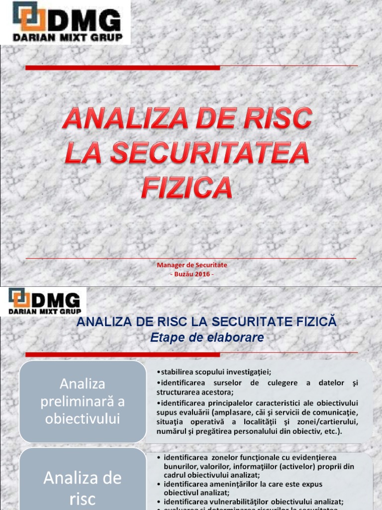 Analiza de Risc | PDF