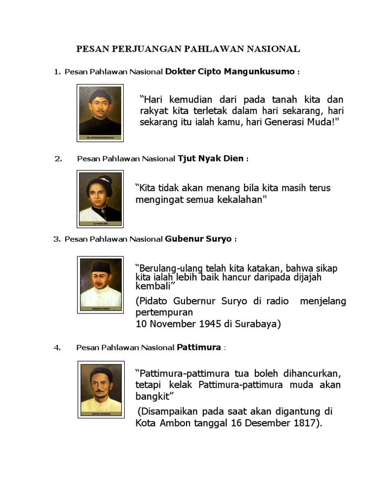 Pesan pesan pahlawan pdf